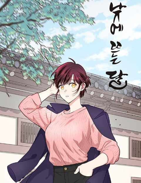 낮에 뜨는 달 웹툰 표지 (헤윰)
