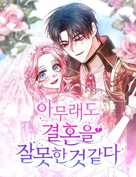 아무래도 결혼을 잘못한 것 같다 웹툰 표지