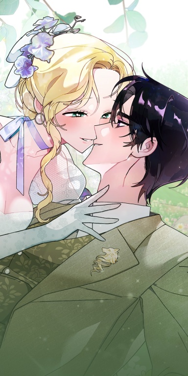 남편님, 다시 결혼해 주세요! 웹툰 표지 (미우,푸릭,파라구,Rana)