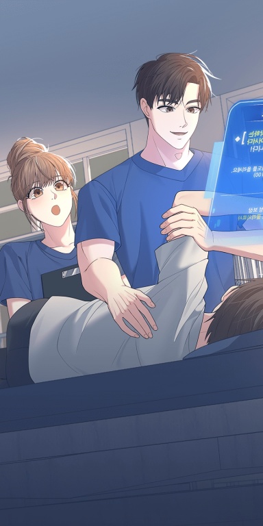 기적의 물리치료사 웹툰 표지 (C,HEM,전율)