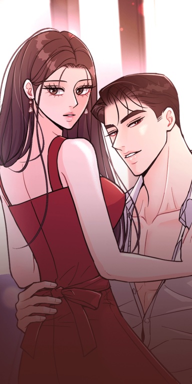 섹시한 남편 웹툰 표지 (공인영,메타툰,다온향)