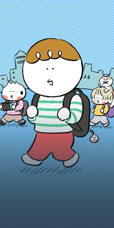 어쿠스틱 라이프 웹툰 표지 (난다)