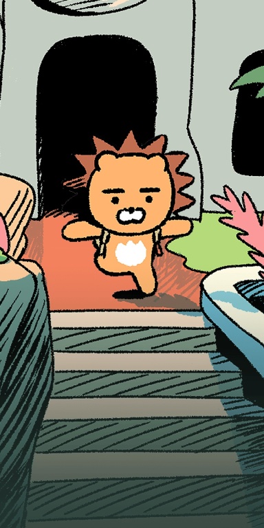 그래도, 라이언 웹툰 표지 (카카오,심규태)