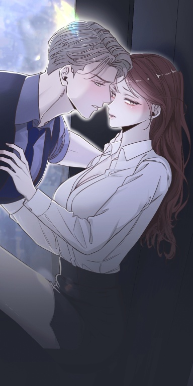 나쁜 비서 웹툰 표지 (버선버섯,이서한)
