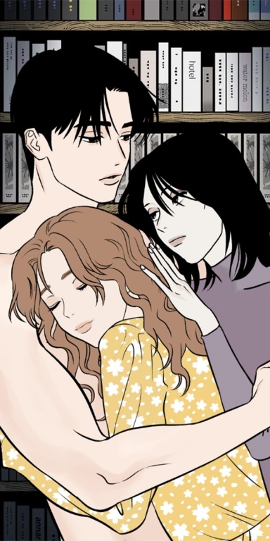 미완결 웹툰 표지 (네온비,안나래)