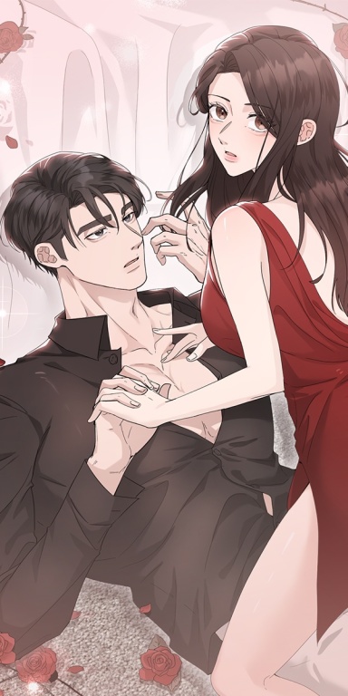지독한 유혹 웹툰 표지 (설기,메타툰,차꾹,조혜정)