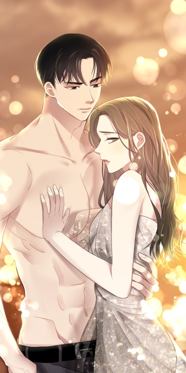 쉬운 관계 [개정판] 웹툰 표지 (레드피치 스튜디오,시월이)