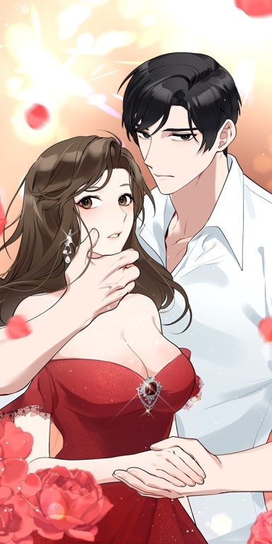 훔친 결혼 [개정판] 웹툰 표지 (레드피치 스튜디오,서지완)