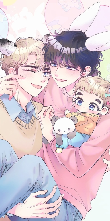 폭신말랑 러브하우스 [개정판] 웹툰 표지 (조마멜)