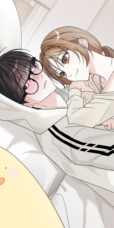 너랑 나랑 한 집 살이 웹툰 표지 (샌도)