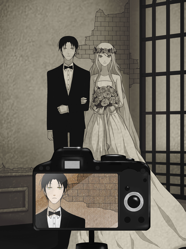 나는 귀신과 결혼했다 웹툰 표지 (홍부용,사기곰)