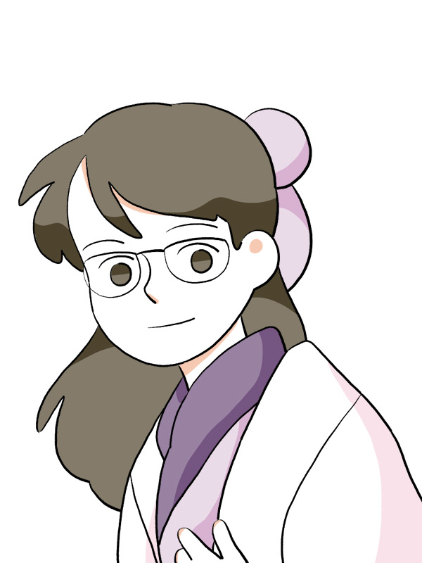 여자 제갈량 웹툰 표지 (김달)