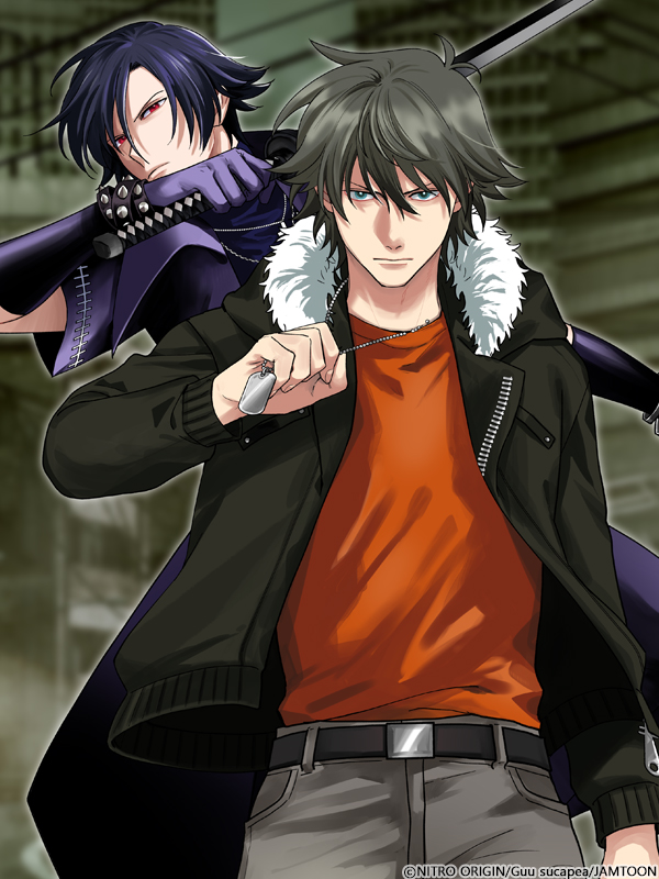 토가이누의 피 웹툰 표지 (NITRO CHiRAL,구 스카피)