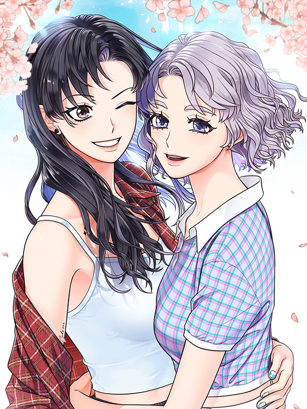 네가 없었으면 좋겠어 웹툰 표지 (까르보나라)
