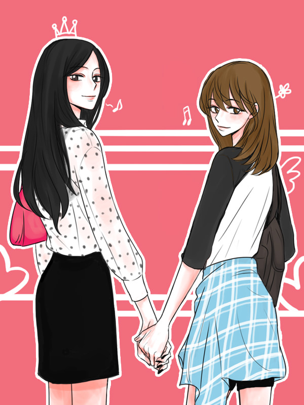 설레는 기분 웹툰 표지 (쌈바)