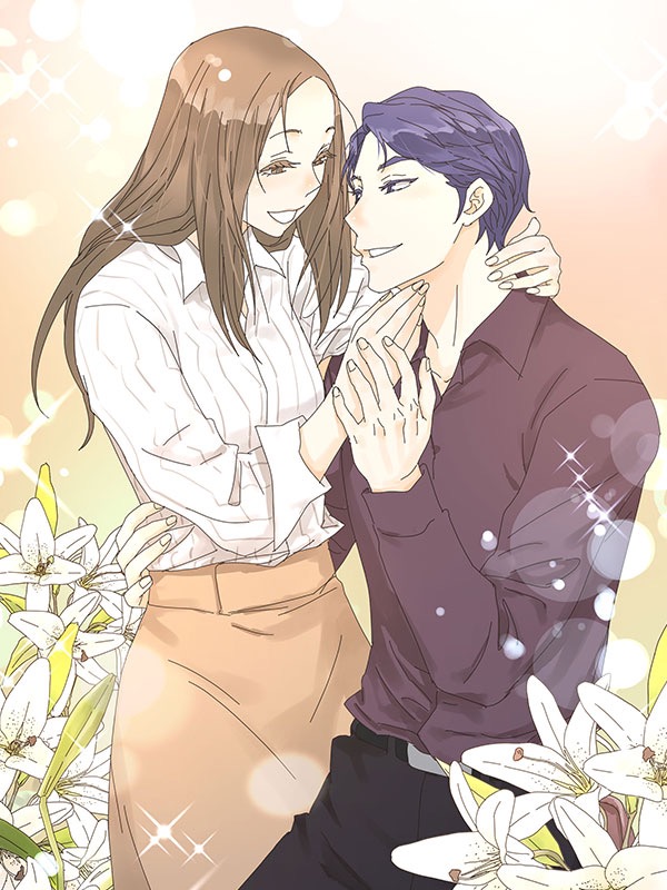 뱀파이어 셰프 웹툰 표지 (서윤,김스타)
