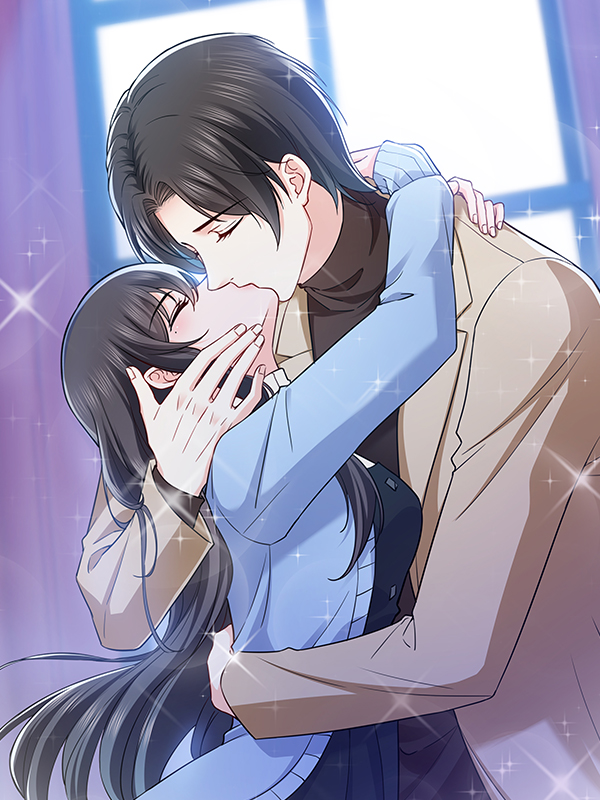 차가운 빛이 태양을 만난 것처럼 웹툰 표지 (경경유요,해월)