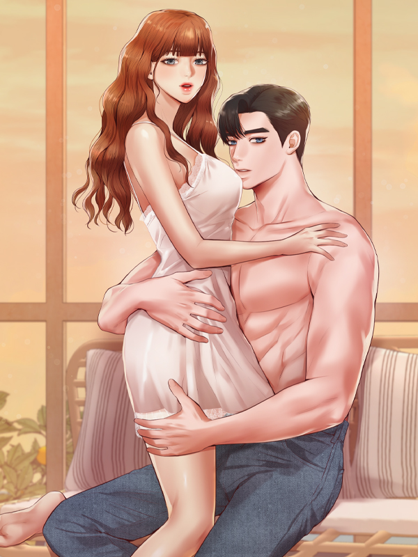 블루밍 웹툰 표지 (사모사,효키)