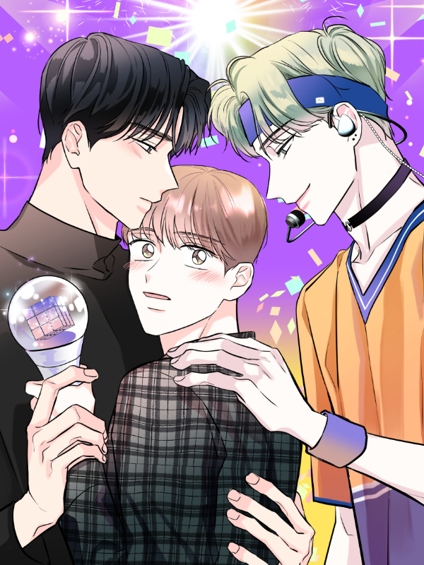 러브로직 웹툰 표지 (정현,보리)