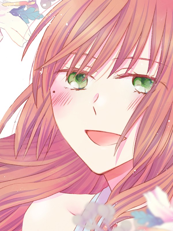 복수를 꿈꾸는 신데렐라 웹툰 표지 (요츠하라 후리코)