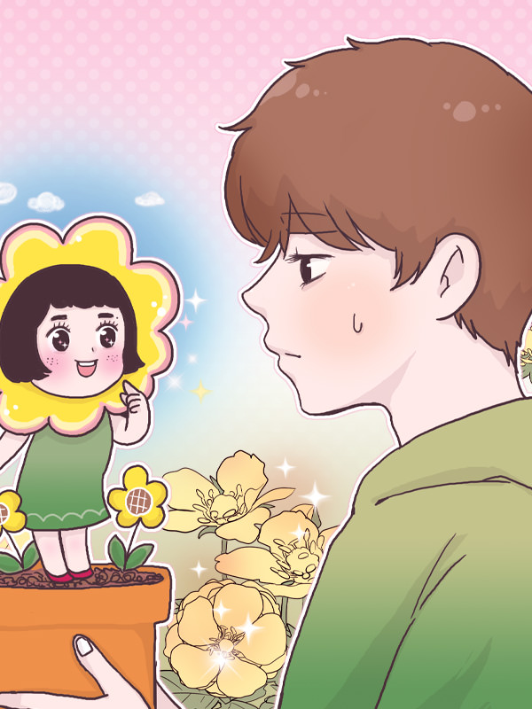 란희씨는 BL만화가 웹툰 표지 (승아,쪼코두유)