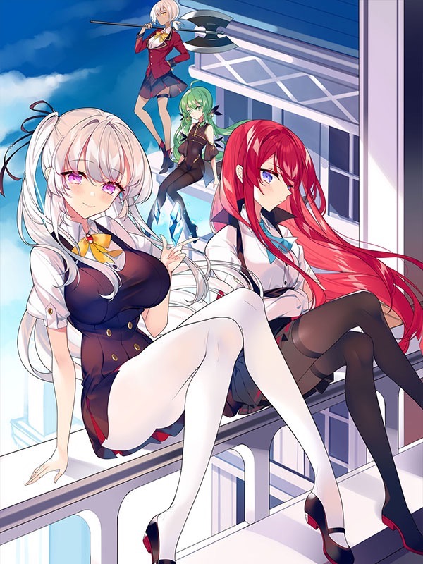 재앙급 사도와 12인의 신부 후보 웹툰 표지 (lukezrc,SFACG,YIBI E)
