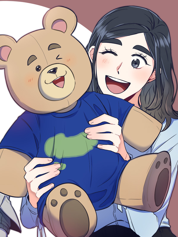 물건이네 물건이야 웹툰 표지 (홍혜)