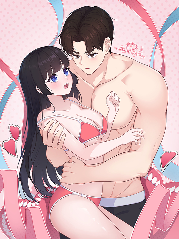 순결X소녀 웹툰 표지 (강원도,지히)