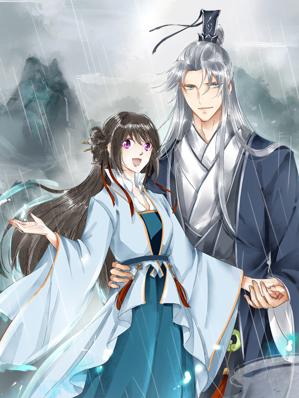 문주의 사랑하는 왕비 웹툰 표지 (야락사,sanfu)