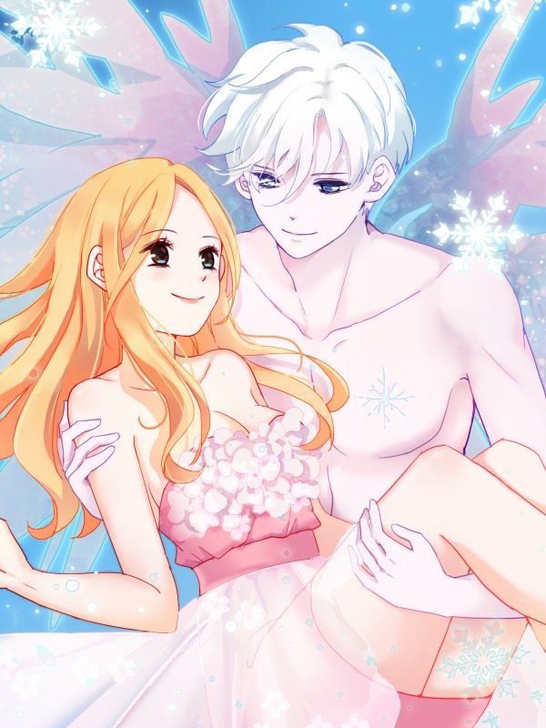 심장을 녹여줘 웹툰 표지 (Hutao,Kuaikan Comics)