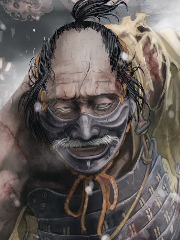 SEKIRO ~죽지 못하는 한베~ 웹툰 표지 (야마모토 신,프롬 소프트웨어)