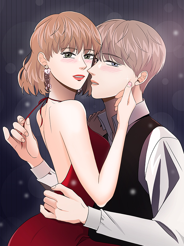 헤이데이! 웹툰 표지 (내리)