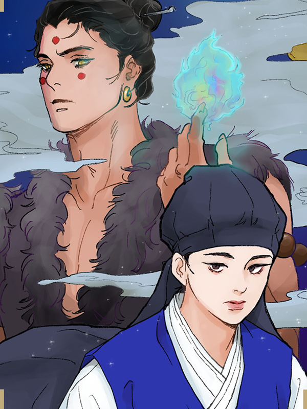 운명 극장 : 놀부 박타령 웹툰 표지 (SH)