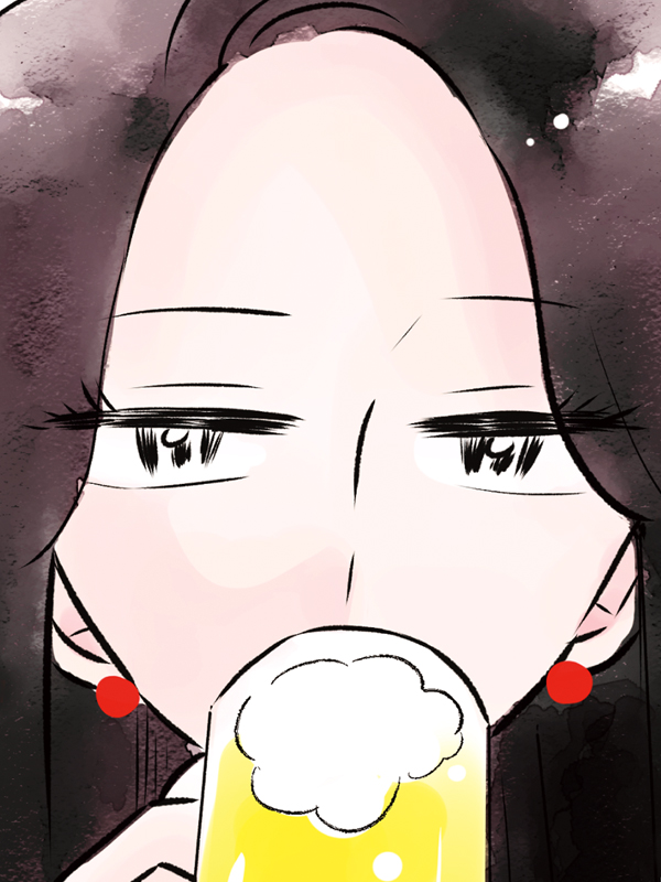 혼자서도 마실 수 있어! 웹툰 표지 (코나리 미사토)