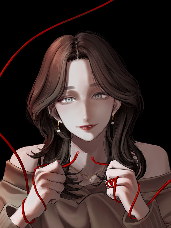 복수의 윤회 웹툰 표지 (히라기 아오리,이츠키)