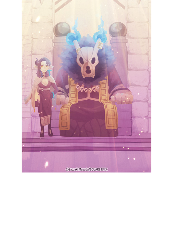 마왕님은 사랑까지 알고 싶어. 웹툰 표지 (마스다 사토아키)