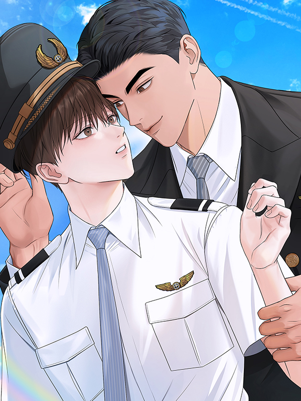 원웨이 플라이트 (One-way Flight) [개정판] 웹툰 표지 (허건,체돌,육손이)