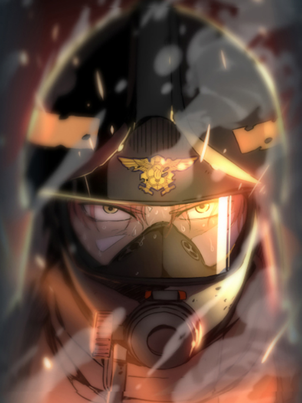 Go On, HERO! 웹툰 표지 (정진채)