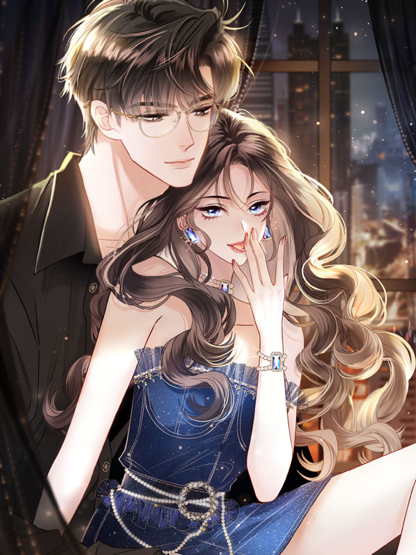 안경남을 함락시키는 법 웹툰 표지 (Scarlett,Yefeiye)