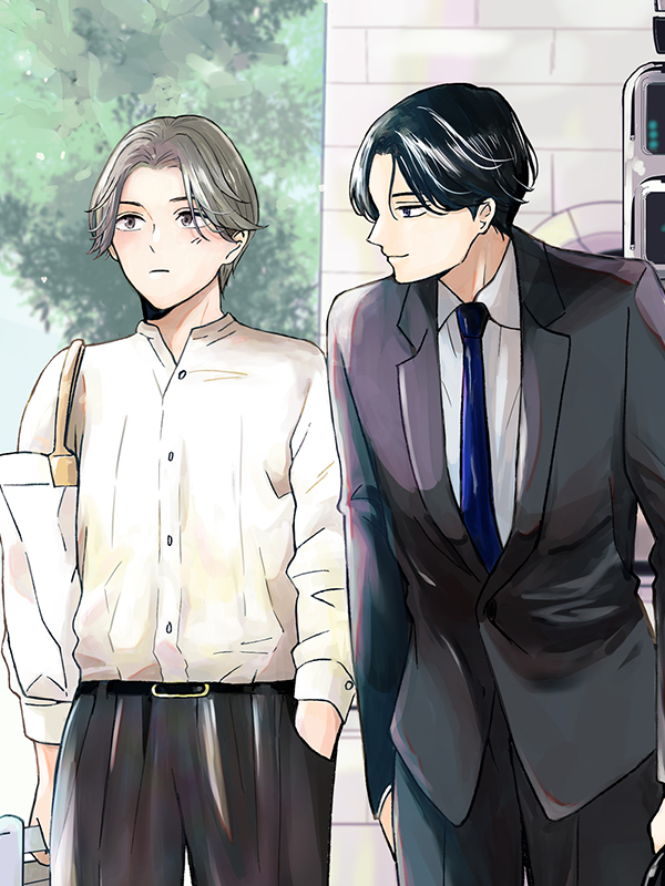 9년 만에 만난 첫사랑은 웹툰 표지 (시이나 슌)