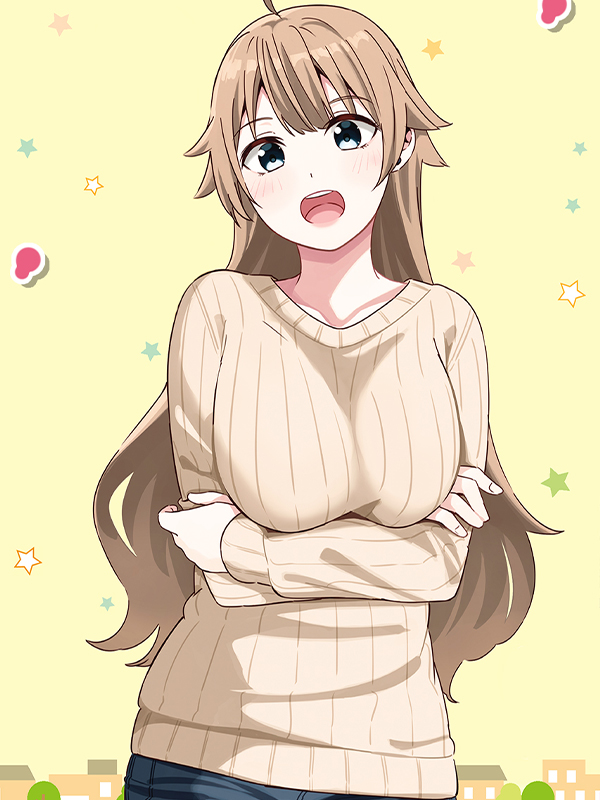 이웃집 참견쟁이 누나 웹툰 표지 (카파타로)